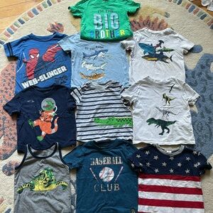 GUC - 10 shirts for boys 18-24M